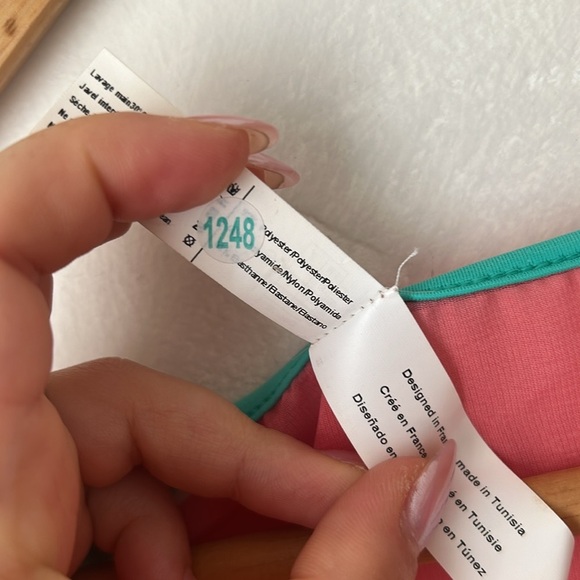 Simone Pérèle swim cover up caftan tropical resort cold shoulder robe vacation - Picture 5 of 6